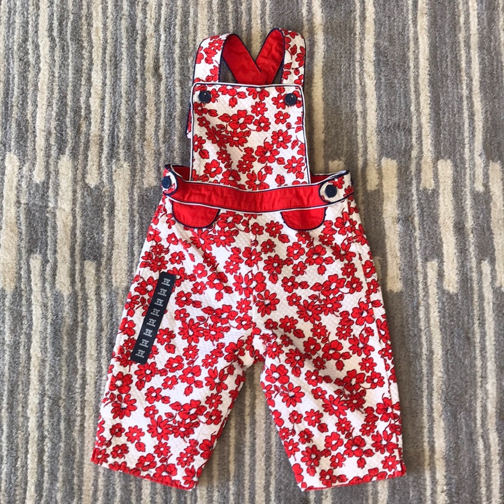 Baby Gap girls quilted romper